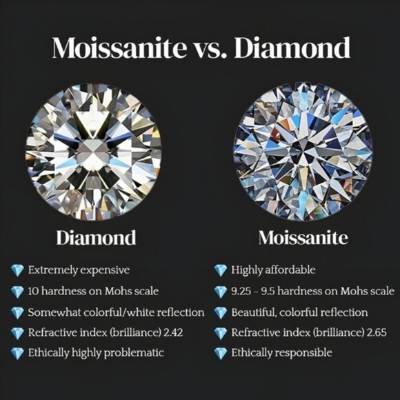 3ct Pink Moissanite ✦ Halo Pendant Necklace ✦ 925 Silver 14K Gold Overlay 18" - Picture 11 of 13